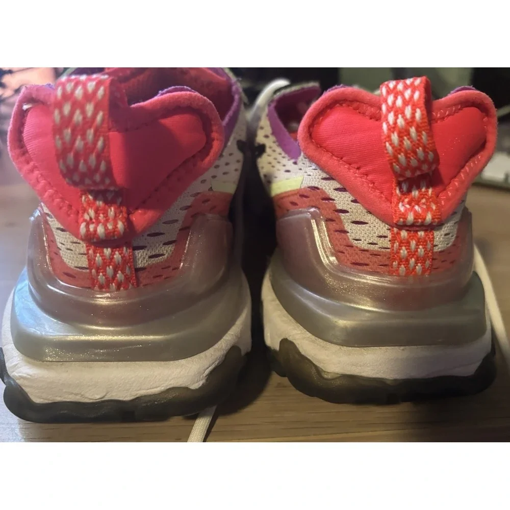 Nike React‎ Sneakers Shoes 5.5Y White Casual Running Walking DMSX CD6888-102